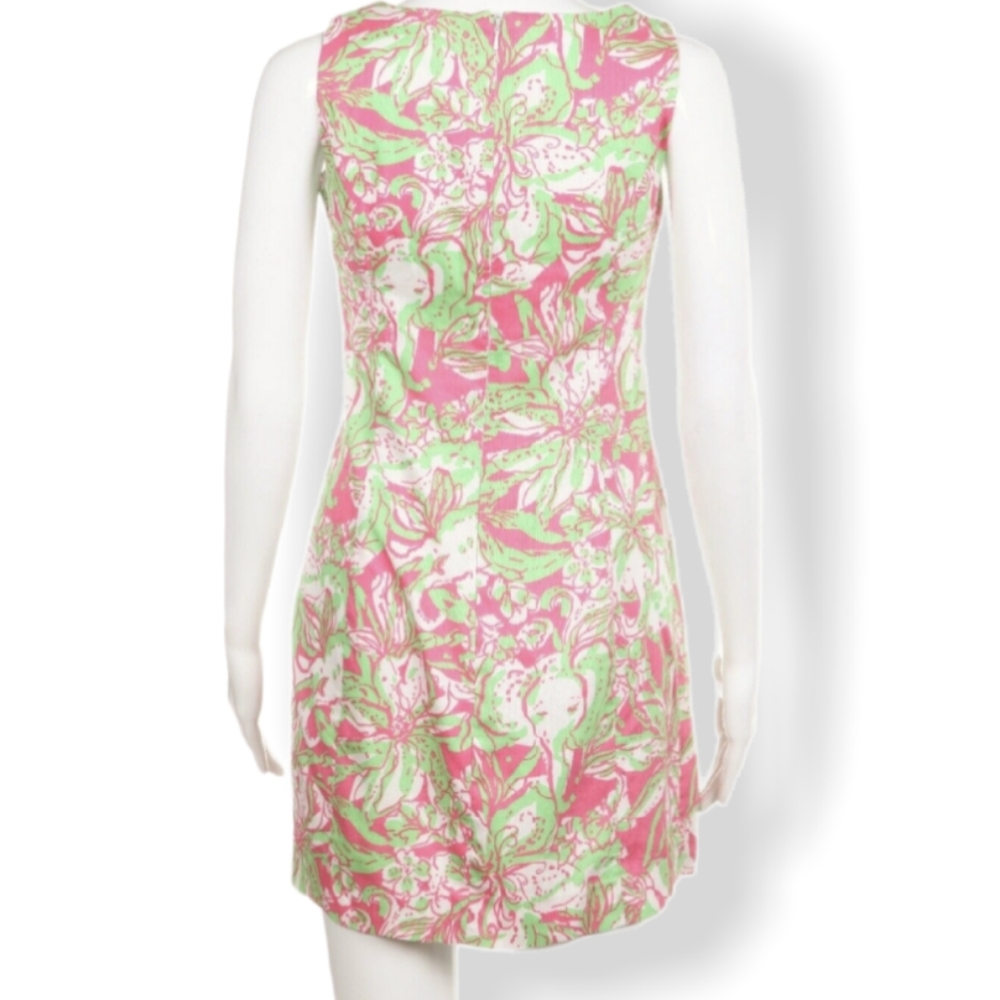 ***See New Listing***Lily Pulitzer Womens Macfarlane Shift Dress Size 4 Rn#88189 - Picture 3 of 6